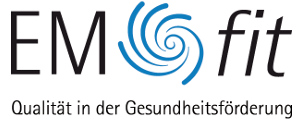 Label von EMfit Qualität in der Gesundheitsförderu